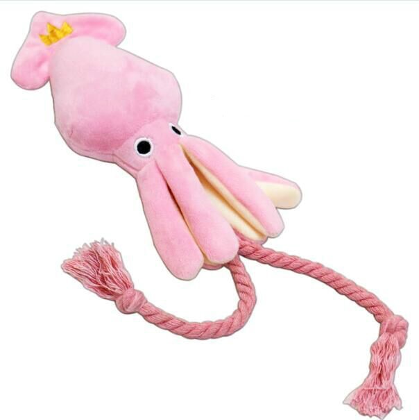 squid dog plush