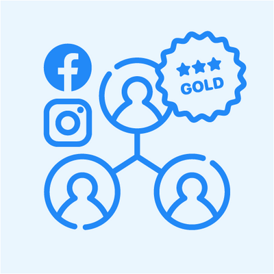Werbeboten: Audience Sharing Paket Gold Facebook/Instagram