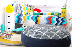 Leela Handwoven Oversized Floor Cushion