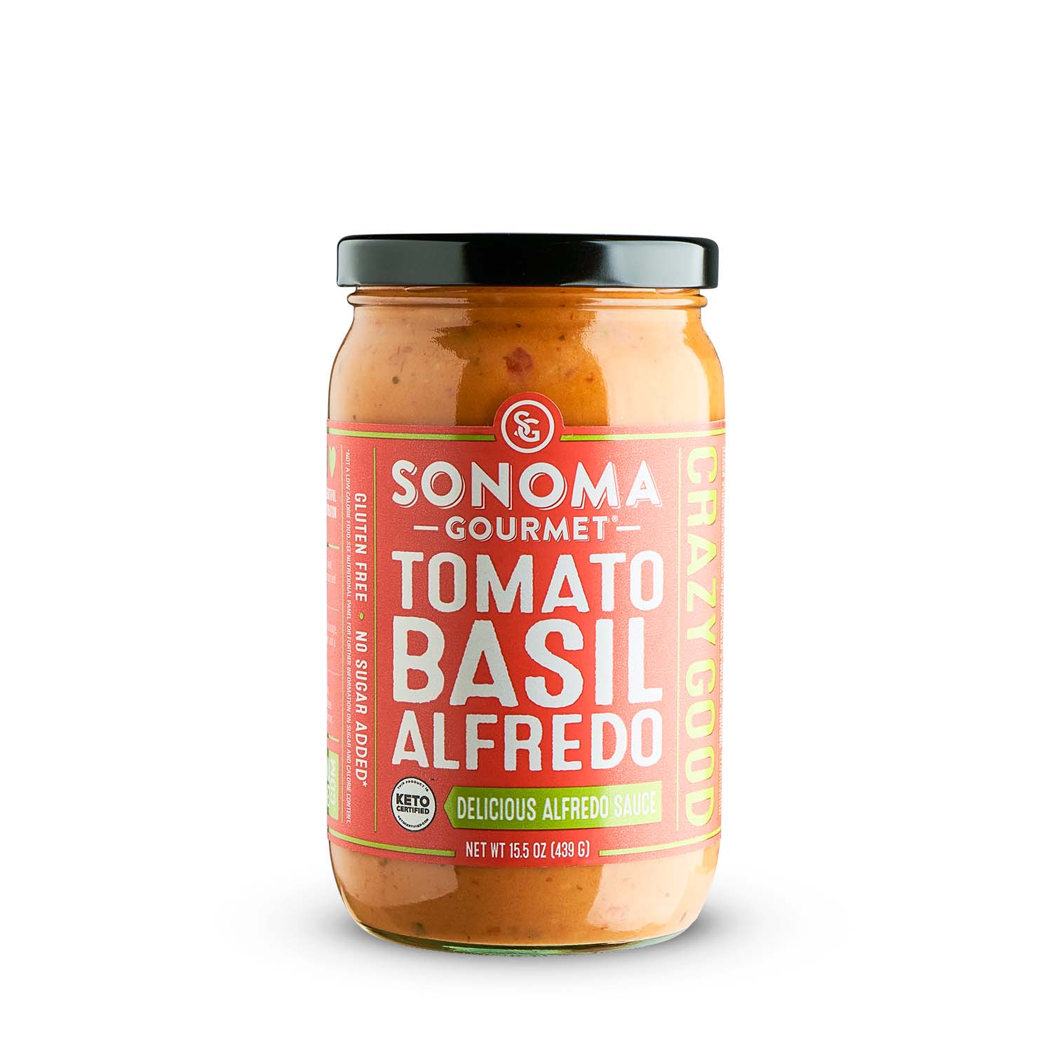 bemærkning atom retfærdig California-Made Creamy Tomato Basil Alfredo Sauce | Keto, Gluten-Free