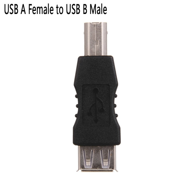 gazechimp USB 2.0 Type A Female to USB B Male Scanner 