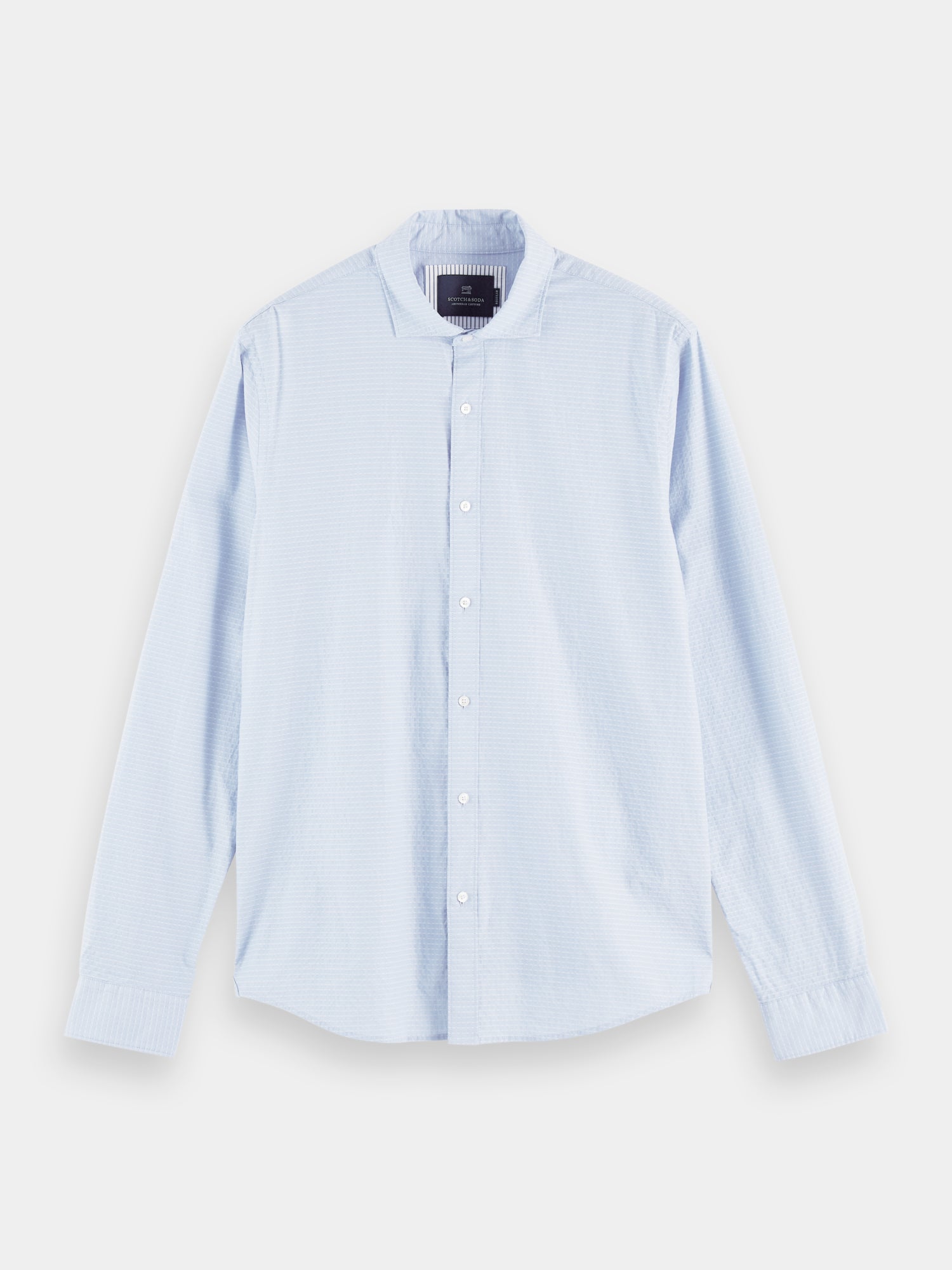Cotton-blend long sleeve shirt - Scotch & Soda