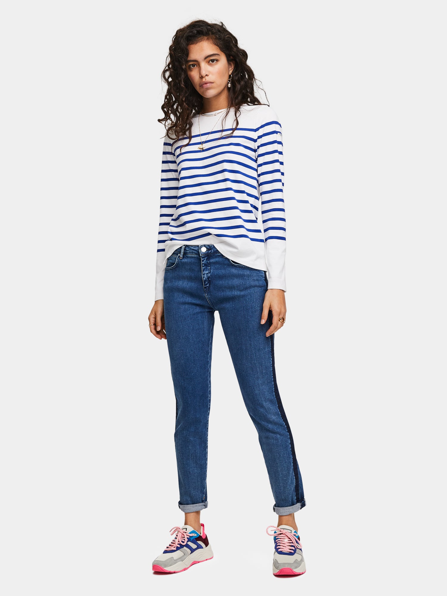 Scotch & Soda Petit Ami-Blauw for Ever Jeans Fille 