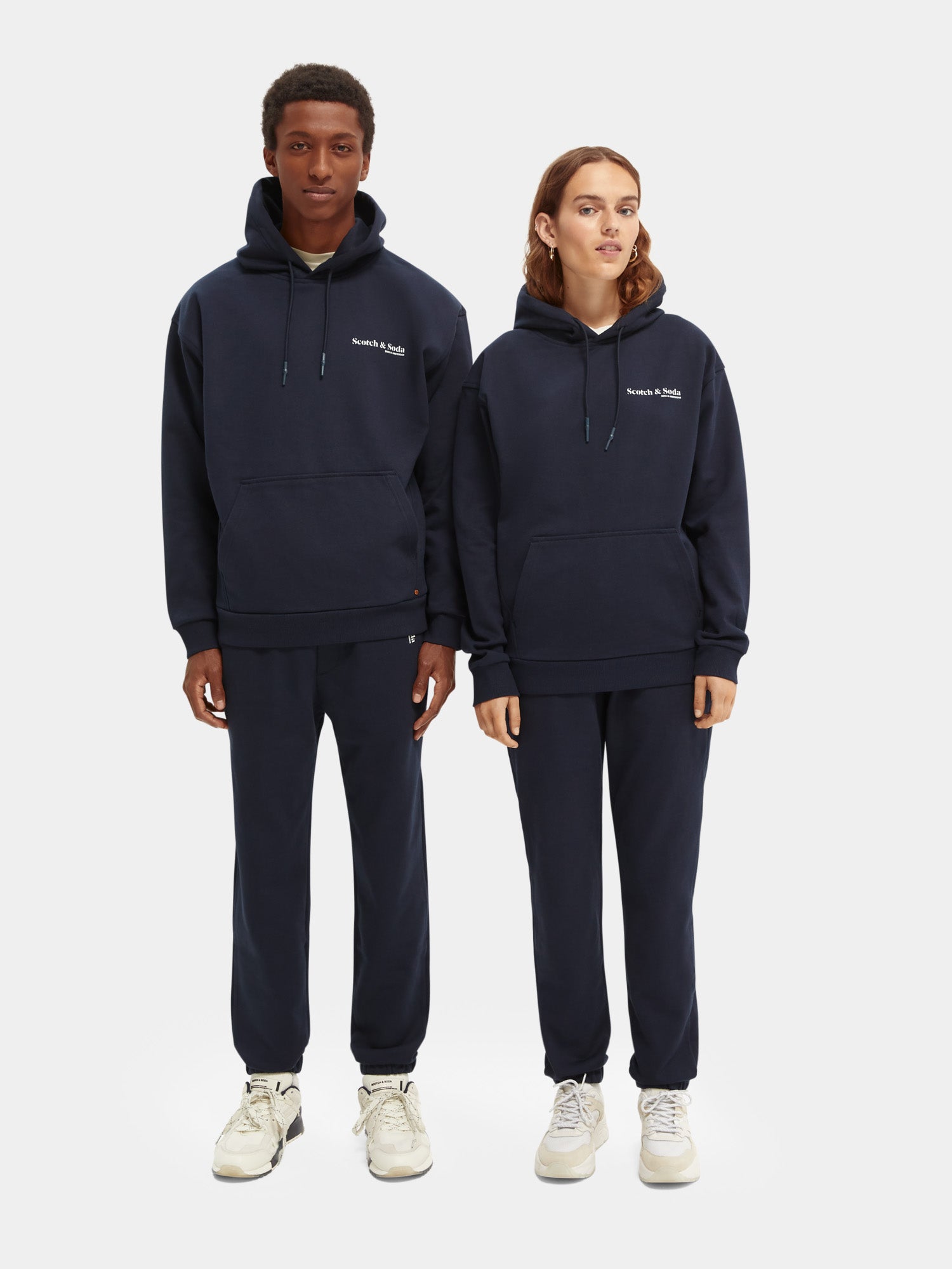 Unisex organic cotton sweatpants - Scotch & Soda AU