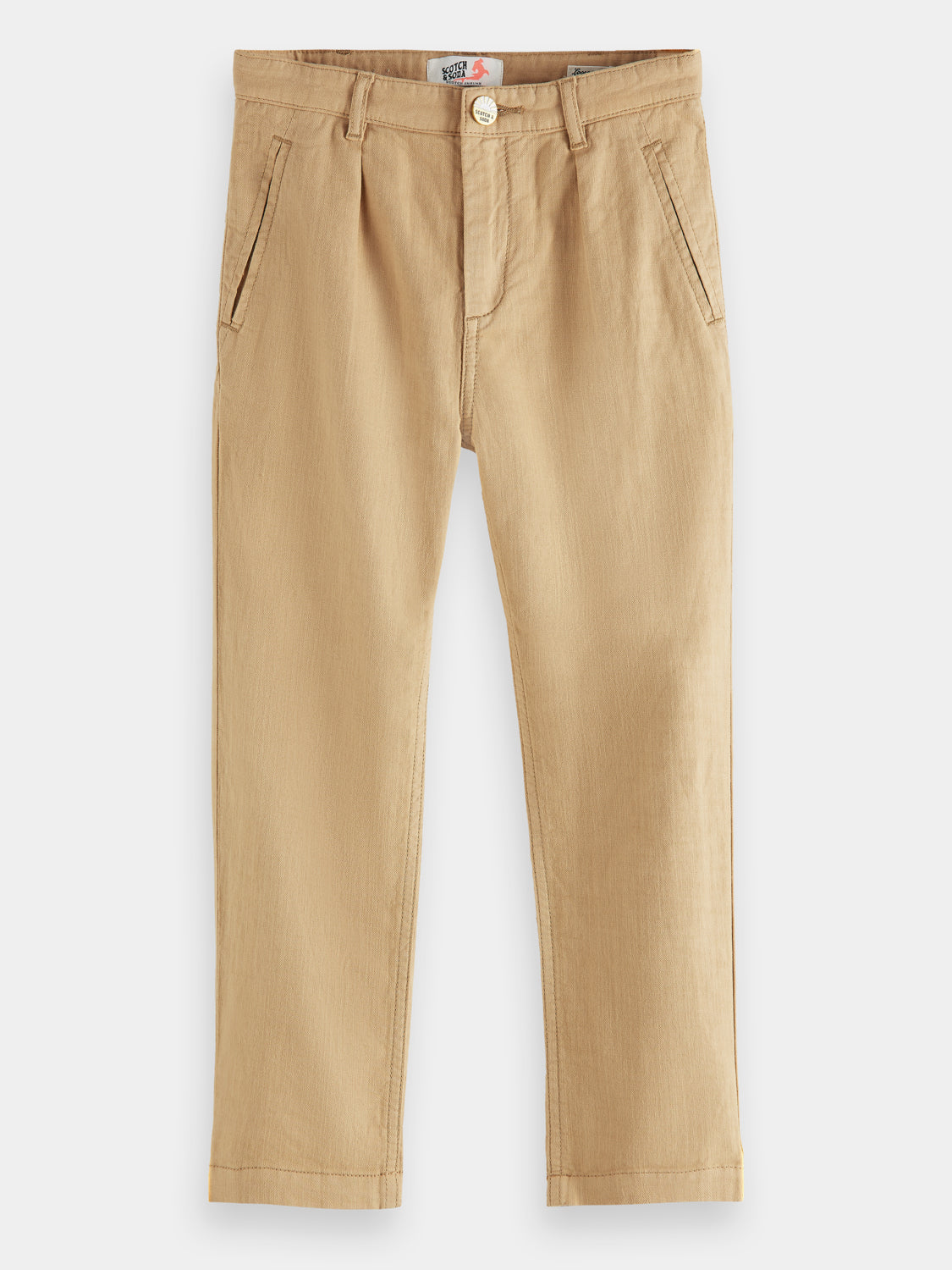 Loose tapered fit worker trousers - Scotch & Soda