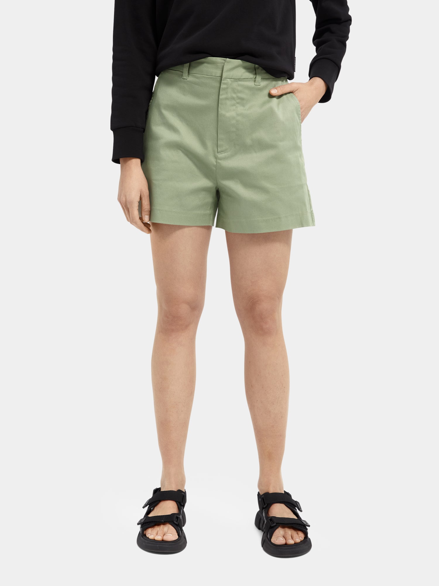 Abott organic cotton chino shorts - Scotch & Soda
