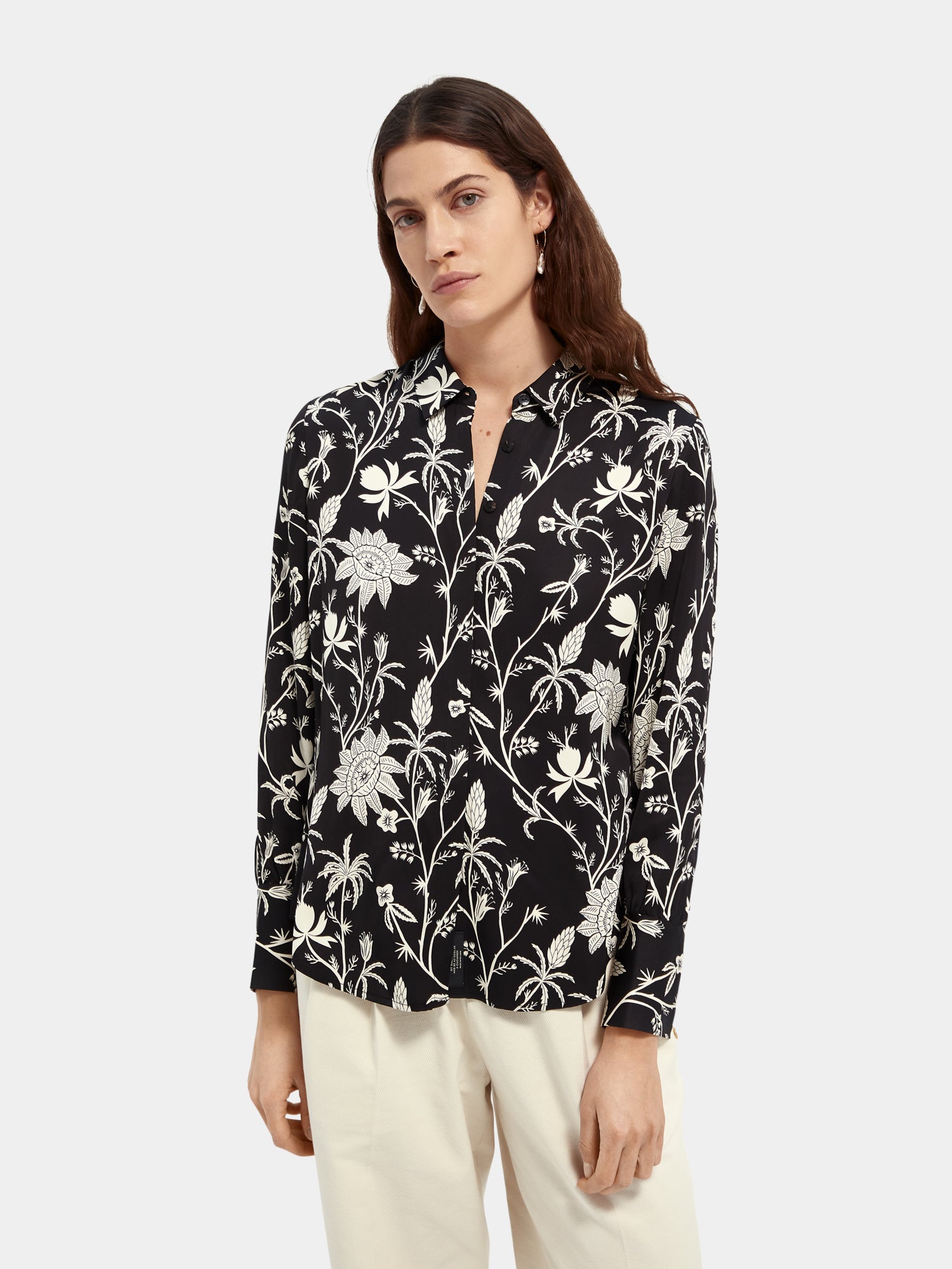 Button-down printed shirt - Scotch & Soda