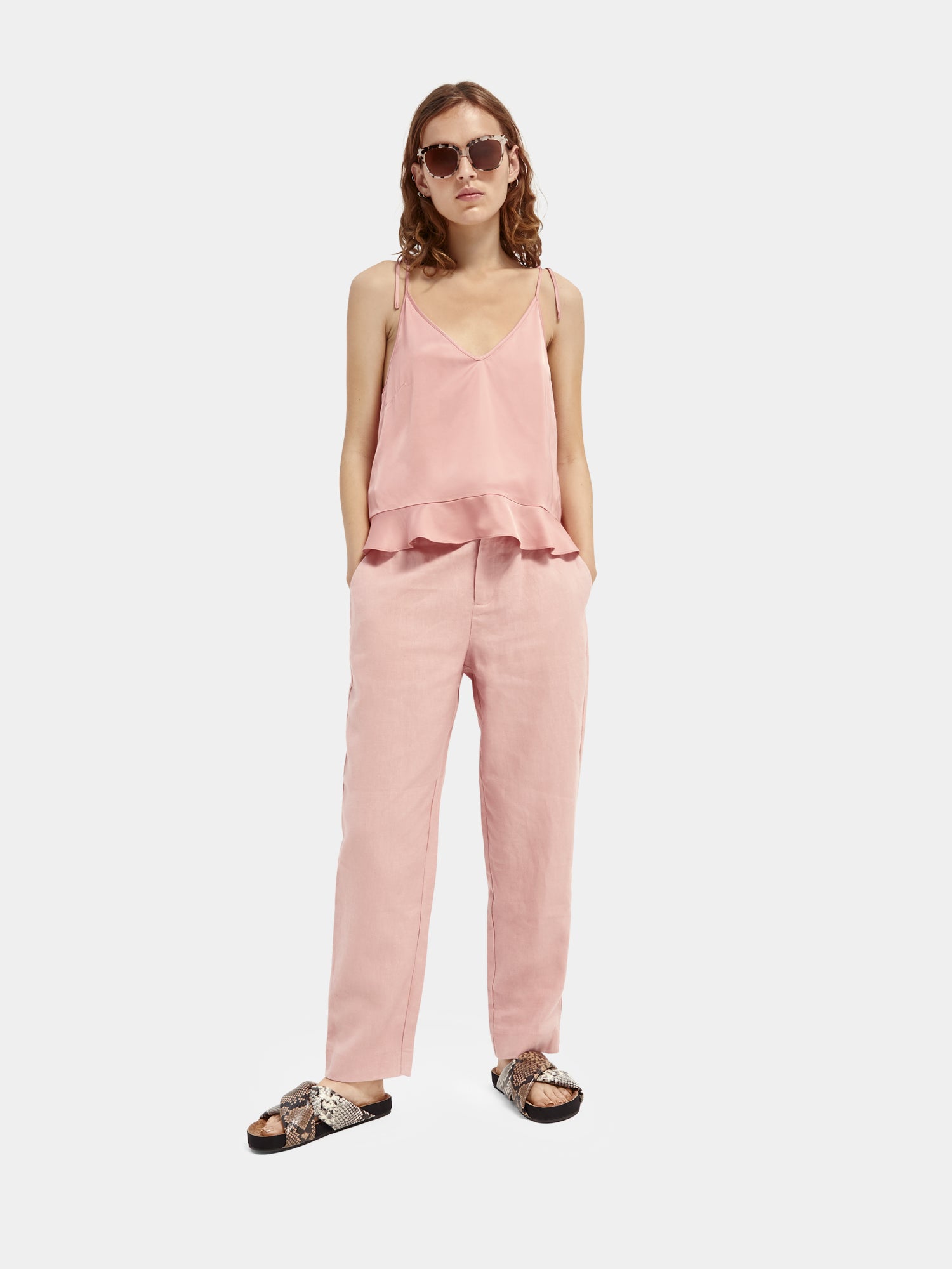 Peplum hem tank top - Scotch & Soda