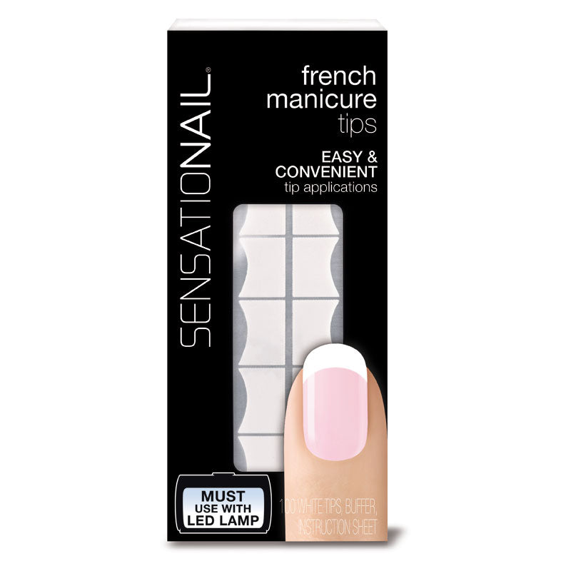 veteraan kanaal veerboot Sensationail French Manicure White Tips Kopen? | OnlineMakeup.nl