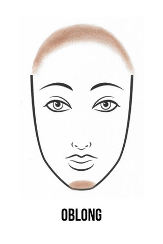 How To Contour An Oblong Face