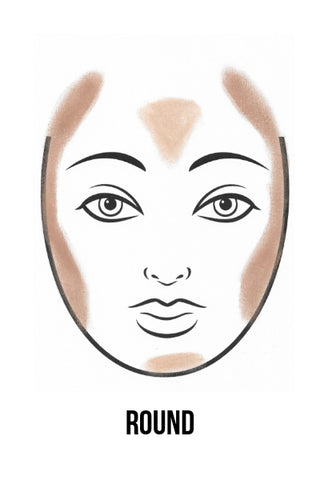 How To Contour A Round Face