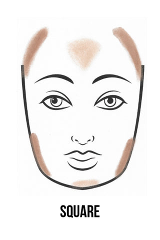 How To Contour A Square Face