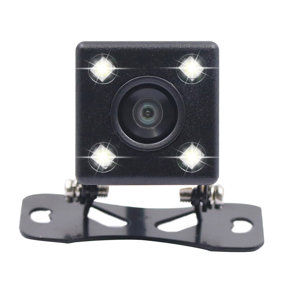 Auto Rückfahrkamera Wasserdichte Rückfahrkamera 4 LED Nachtsicht HD Park Recorder CCD 170 ° HD Videoaufnahme 