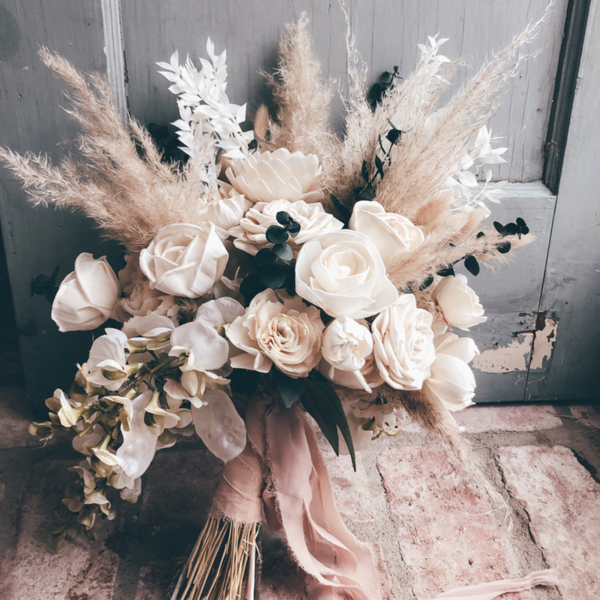 Handcrafted Wooden Flower Bouquets for Your Wedding Day