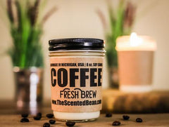 Coffee Brew Scented Soy Candle