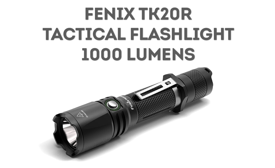 Fenix TK20R 1000 Lumens LED Flashlight, USB Rechargeable Powerful LED flashlight in India