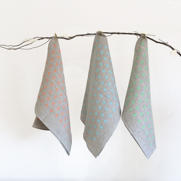 pastel tea towels