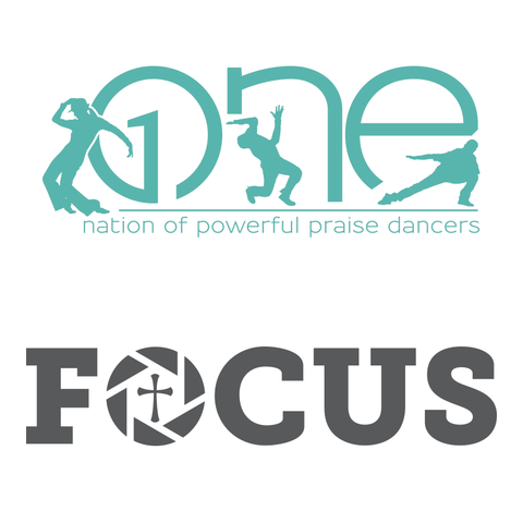 One Nation of Powerful Praise Dancers + Focus - Logo/Branding