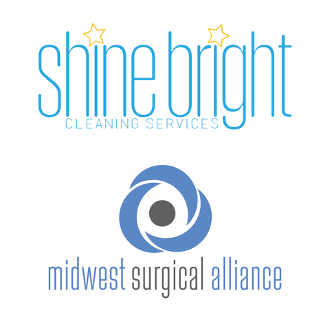 Shine Bright Cleaning Services & Midwest Surgical Alliance - Logo Design/Branding