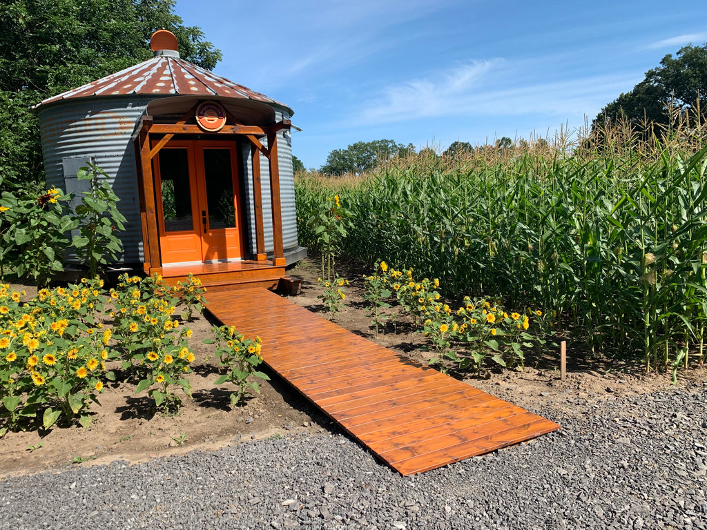 Enright Cattle Company grain bin