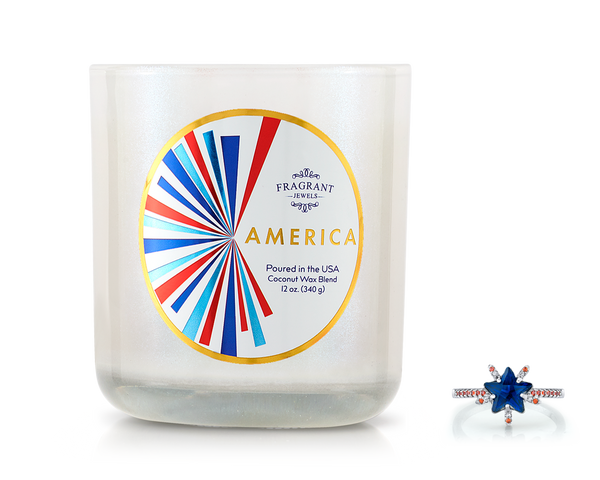 America - Jewel Candle