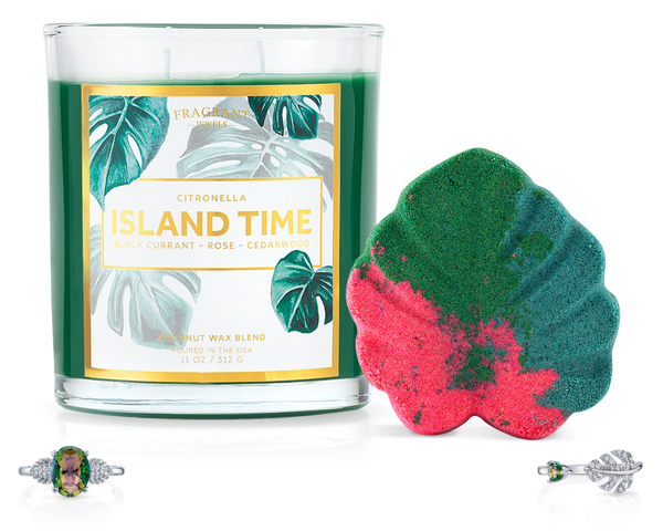 Island Time - Candle and Bath Bomb Set - Inner Circle