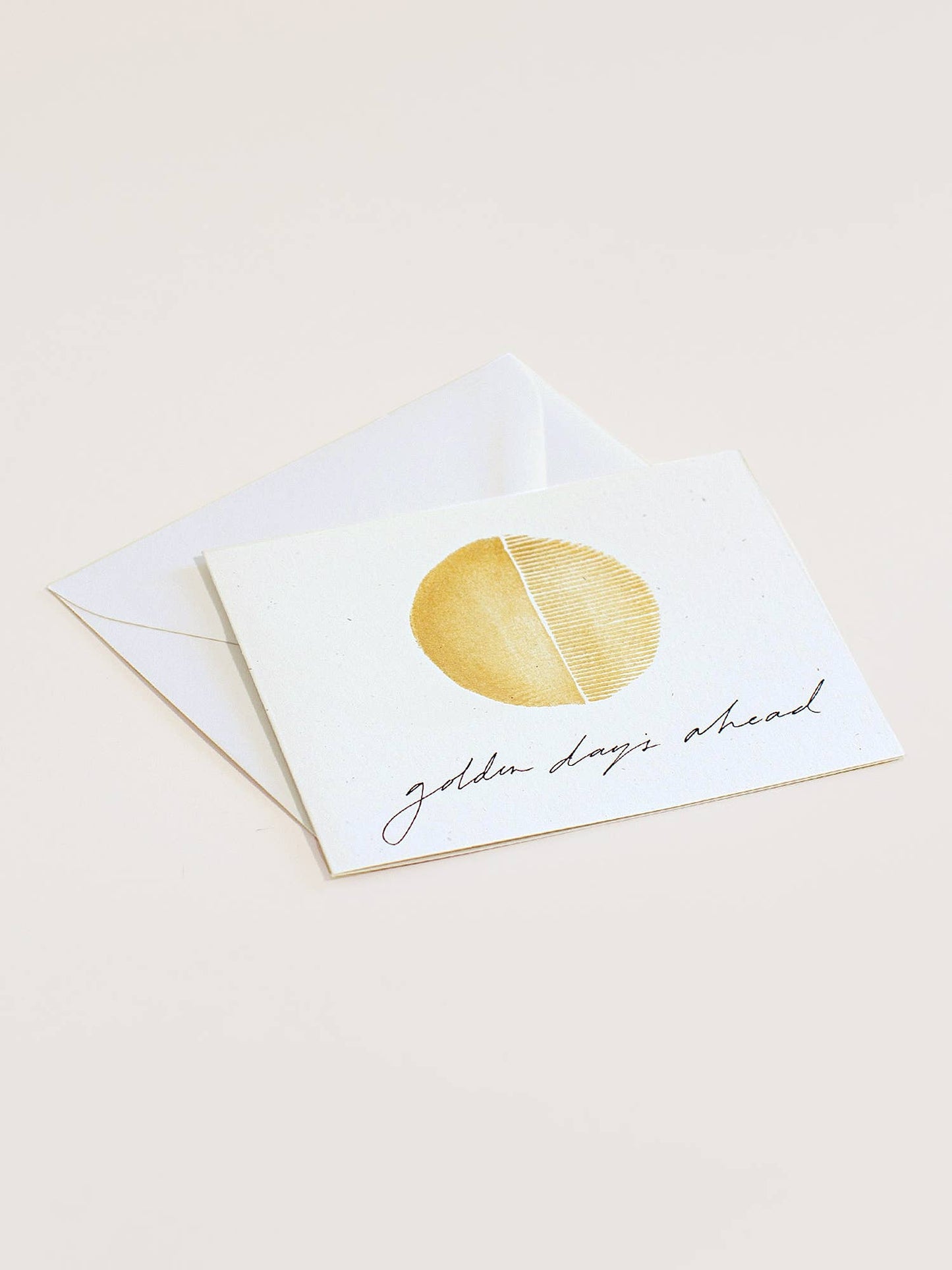 Golden Days Ahead Card