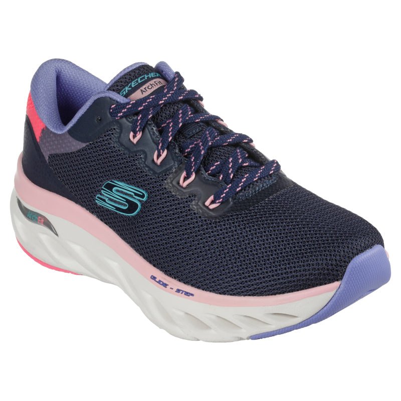 Blå fit step highlighter Skechers