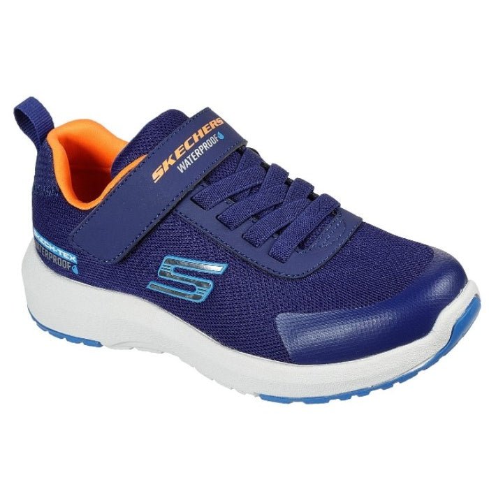 Navy/orange sneaker Skechers