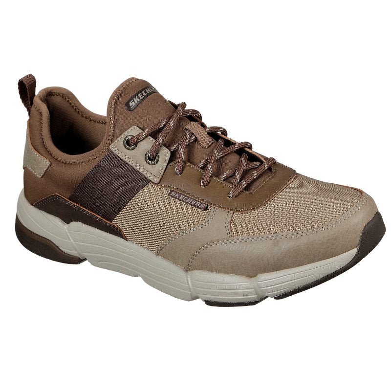 Taupe relaxed fit fra Skechers