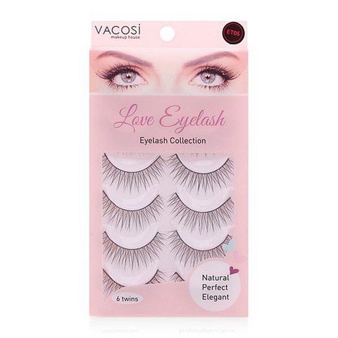 Lông Mi Giả Vacosi Love Eyelash Collection 6 đôi