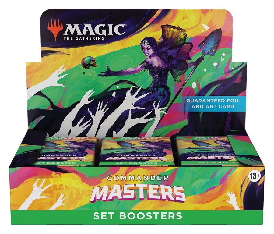 Magic The Gathering Commander Masters Set Booster Box Gathering Games