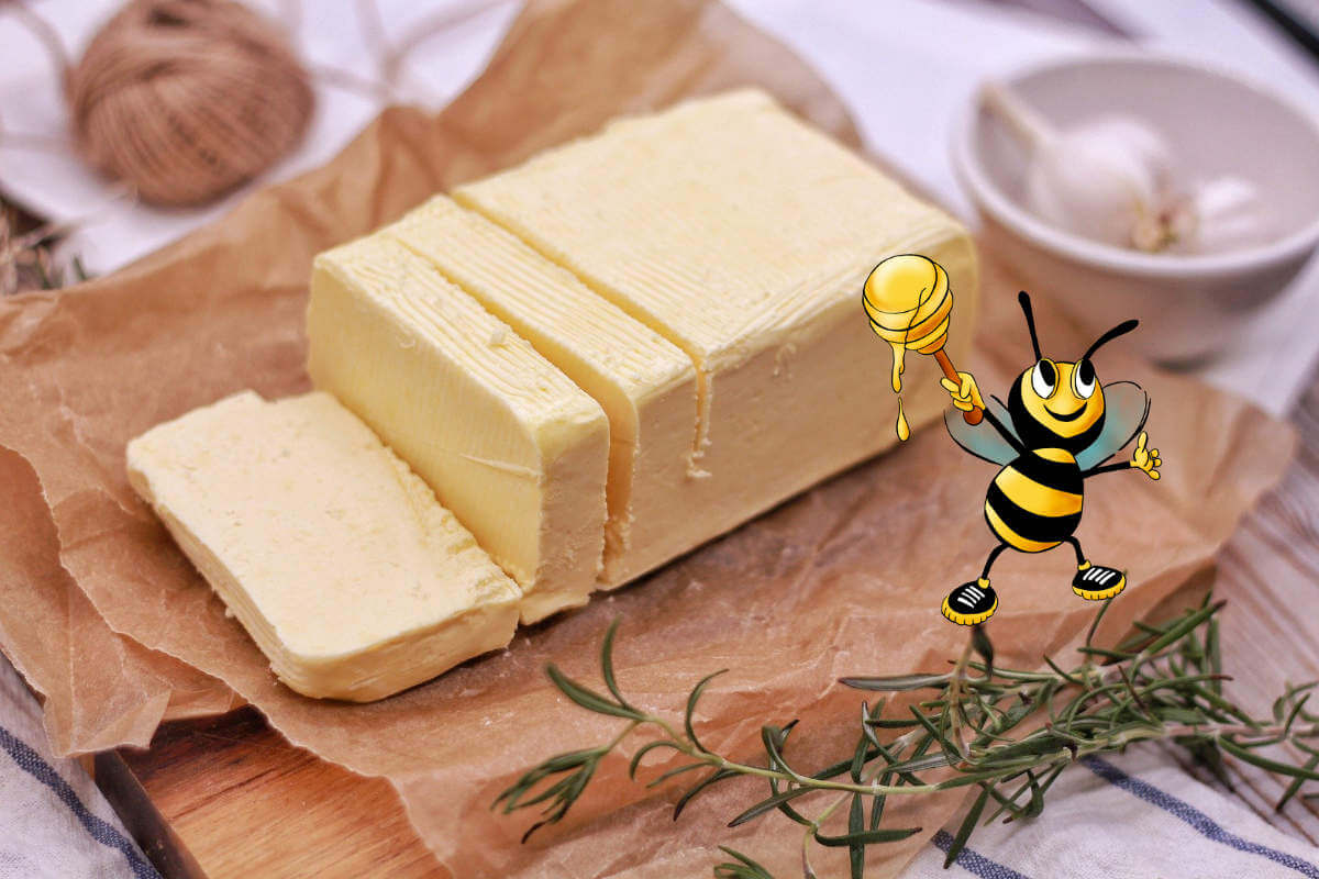 Honig-Senf-Butter – Bienenmagie