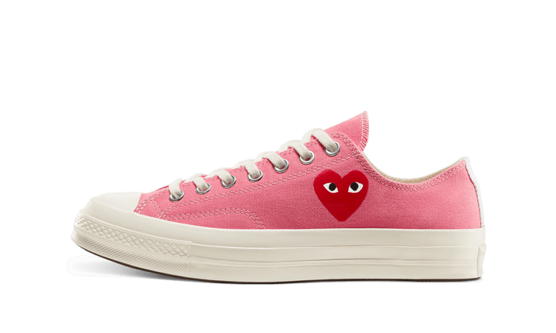 Taylor All-Star 70s Ox Comme des PLAY Bright Pink - N/A – Izicop