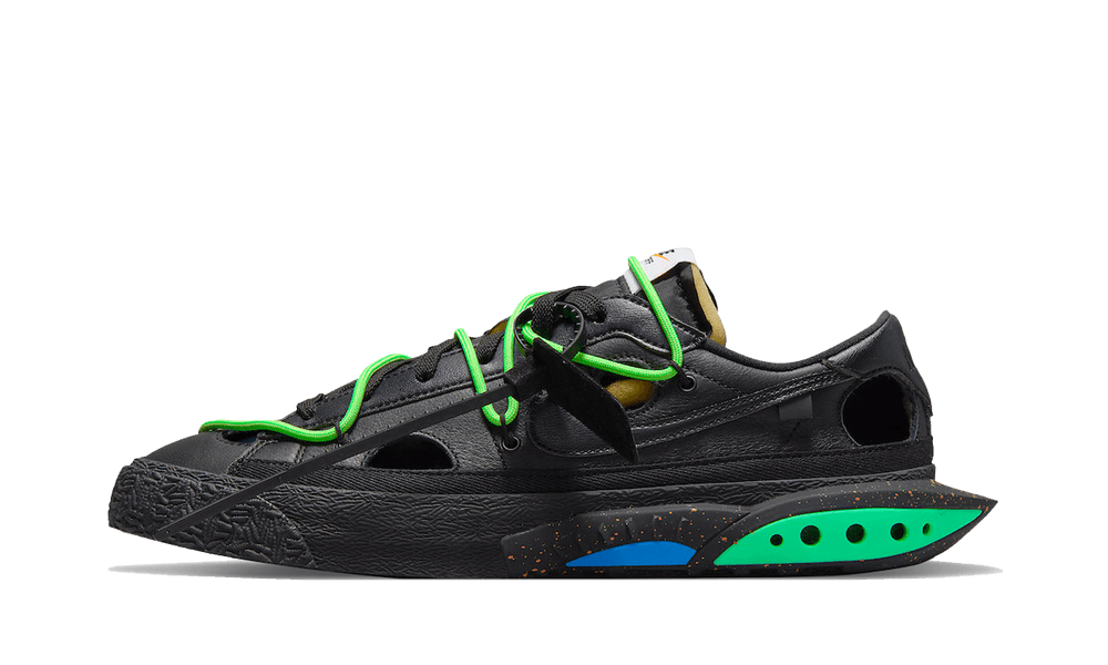 Calamidad tímido Profeta Nike Blazer Low 77 Off-White Electro Black Green - DH7863-001 – Izicop