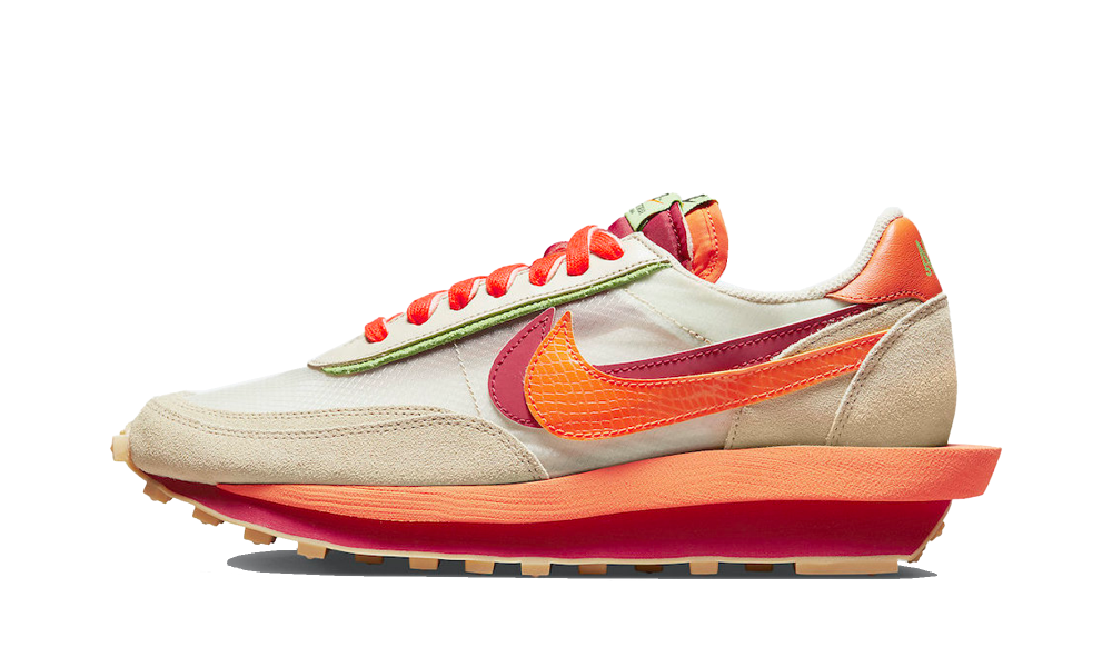 Nike LD Waffle x Sacai x Clot Net Orange - DH1347-100 Izicop