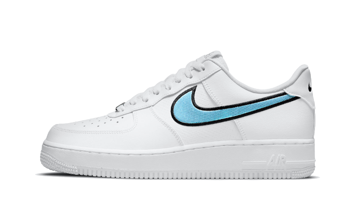 white iridescent nike air force 1