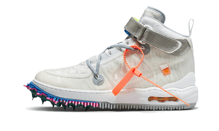Air Force 1 Mid Off-White Clear White - DO6290-100 Izicop
