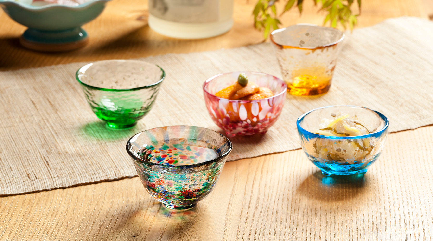 ADERIA GLASS GLASS WARE SET ADELEX強化 レア - 食器