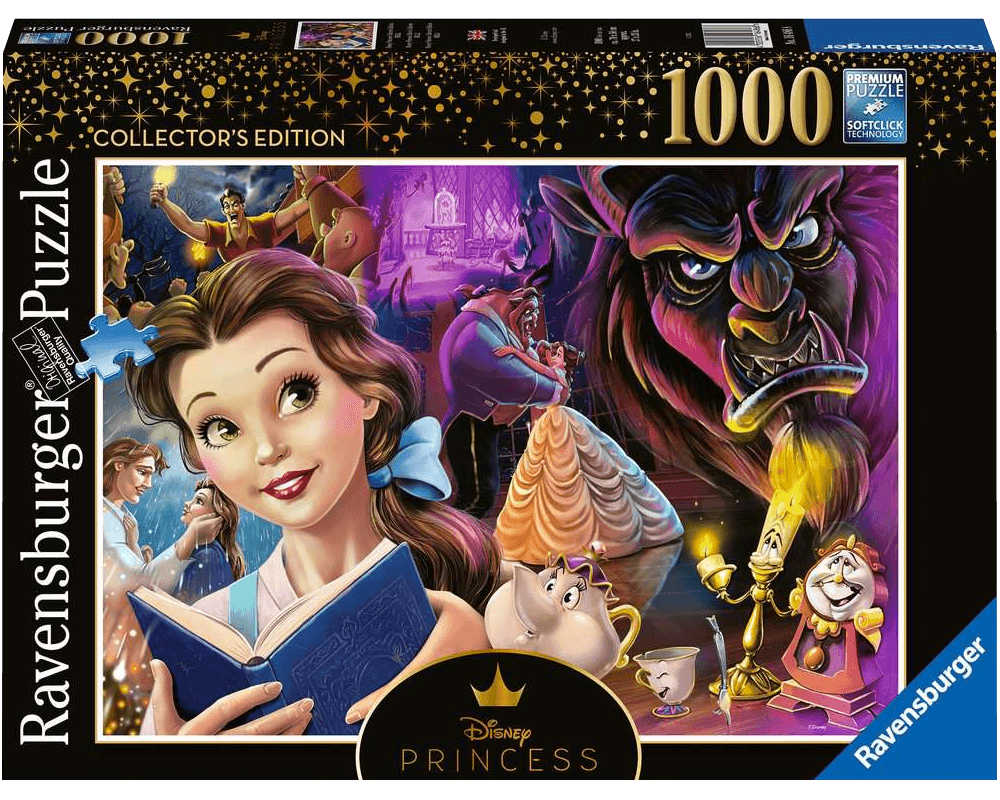 Heroínas de Disney - La Bella y la Bestia: Rompecabezas 1000 Ra