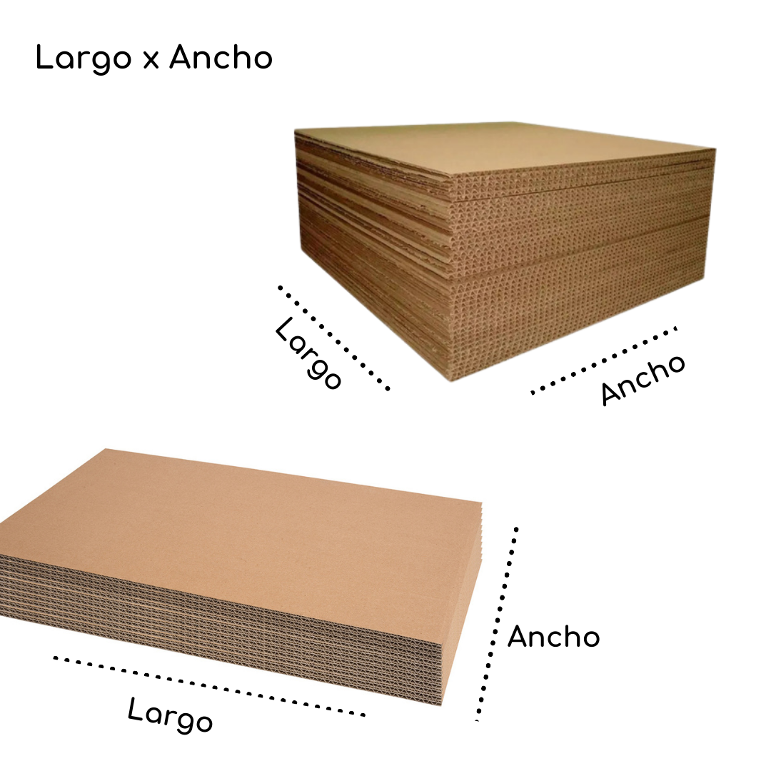 voltereta cuero sector Pliego de cartón corrugado Kraft – la fabrica de cajas mx