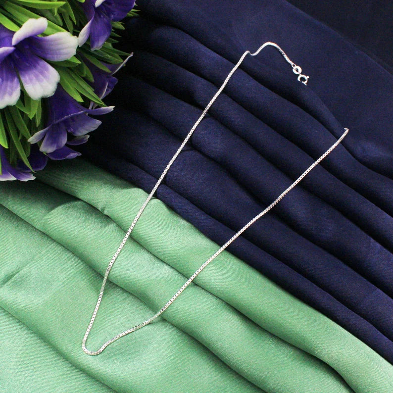 Silver Chain For Girls Silver Gift For wife Birthday