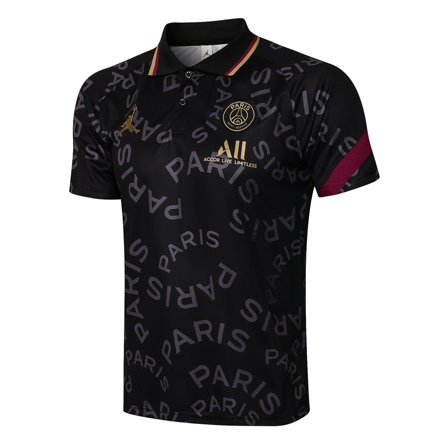 2021/22 Adult PSG Tracksuit Black/Grey/Purple