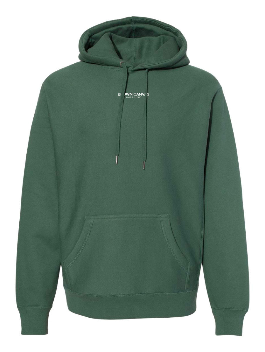 Learn To Forget Logo Army Green Hoodie