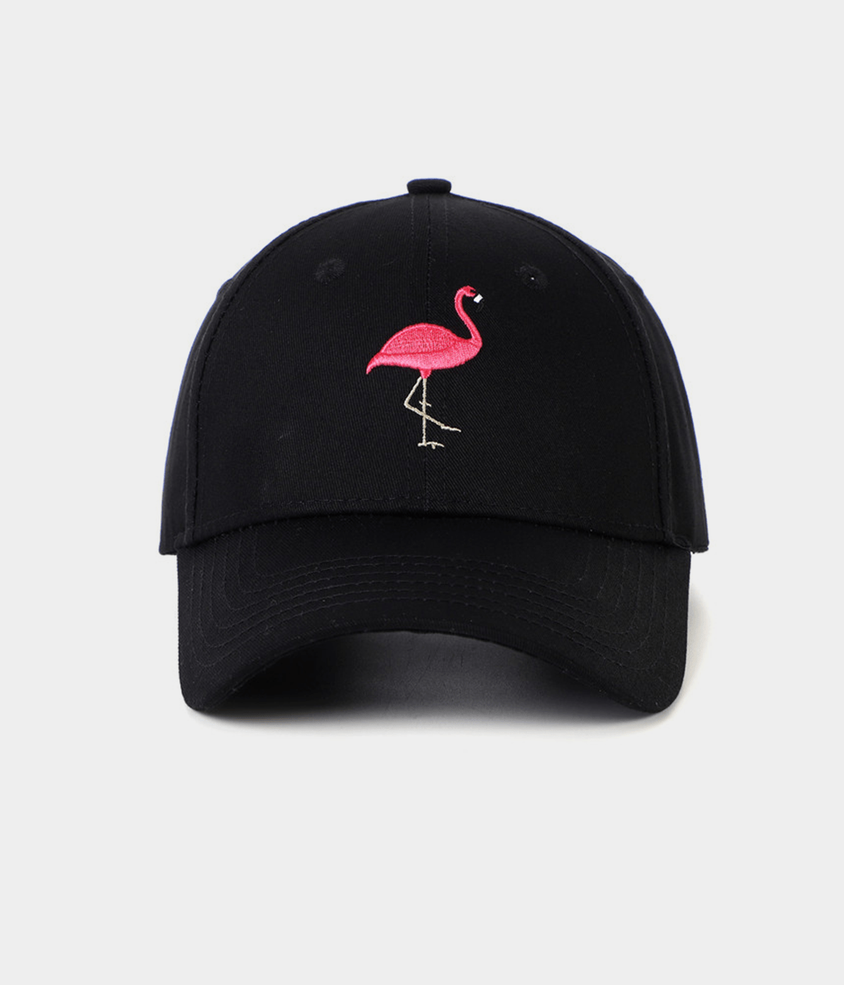 hat with flamingo