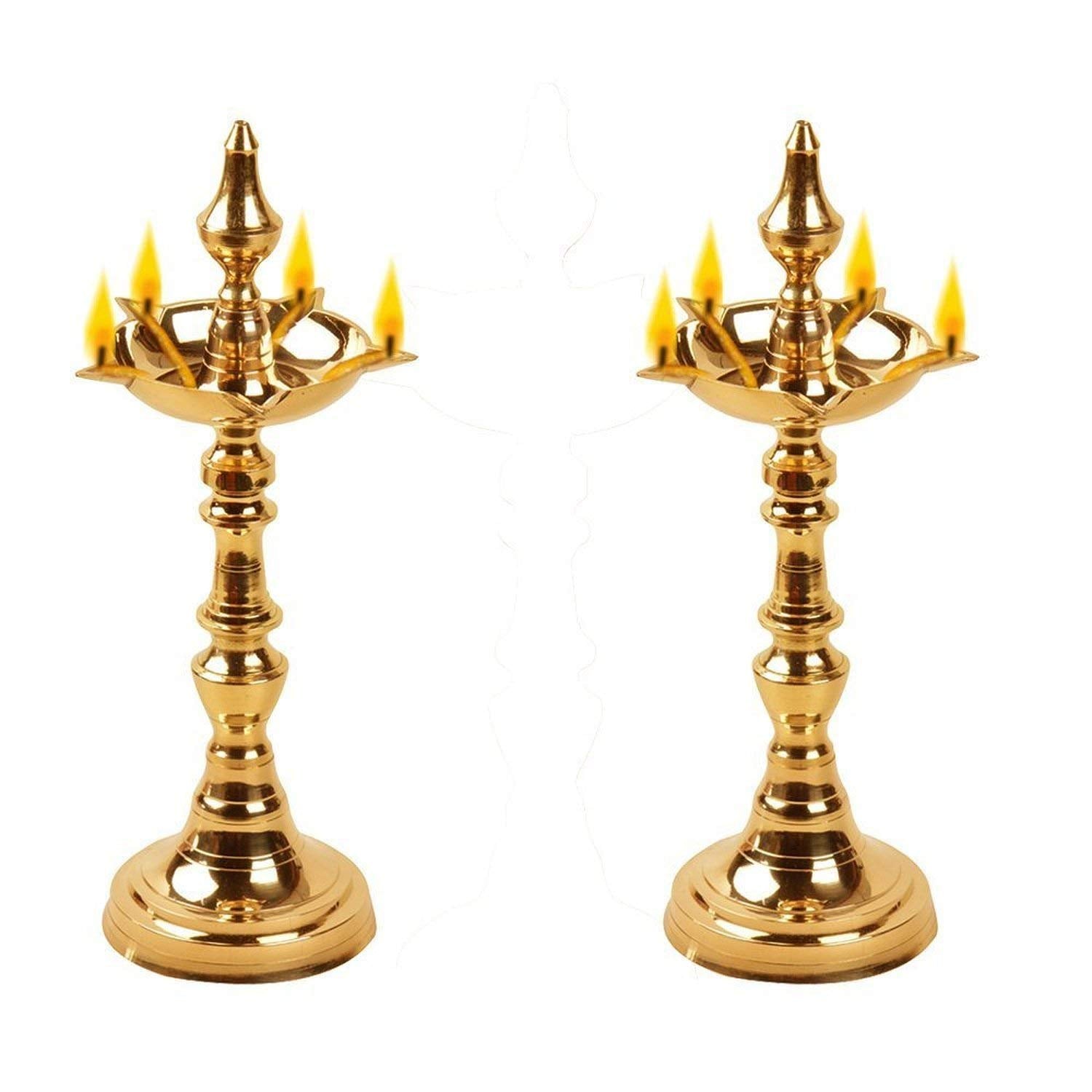 brass diya stand