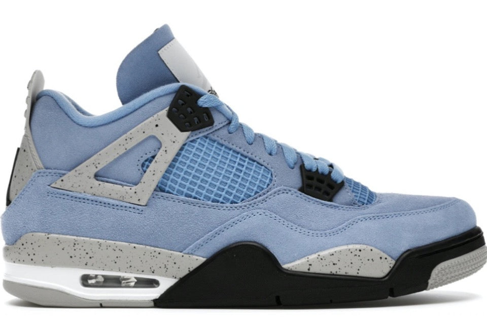 retro 4 blue jordans