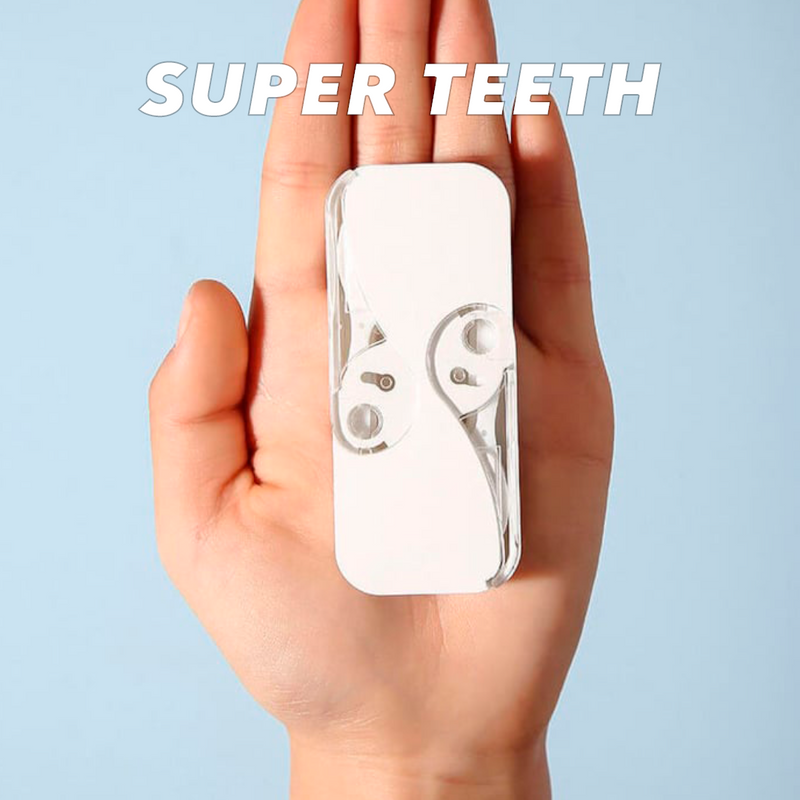 DISPENSADOR HILO DENTAL - SUPER TEETH®