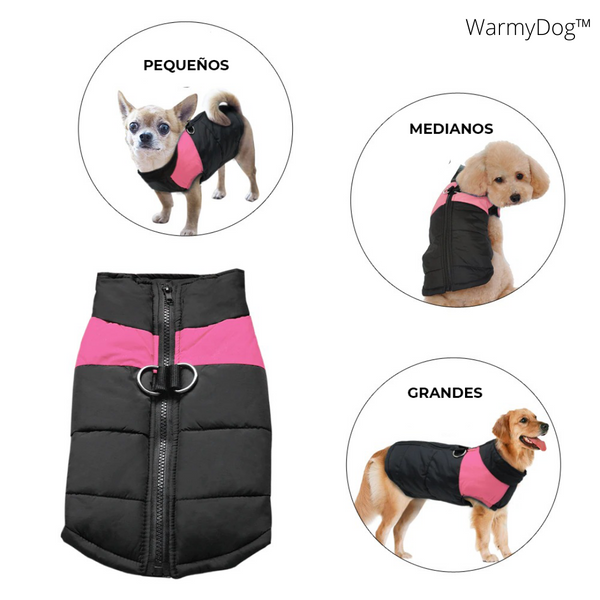 Chaqueta Impermeable Para Mascotas - WarmyDog®