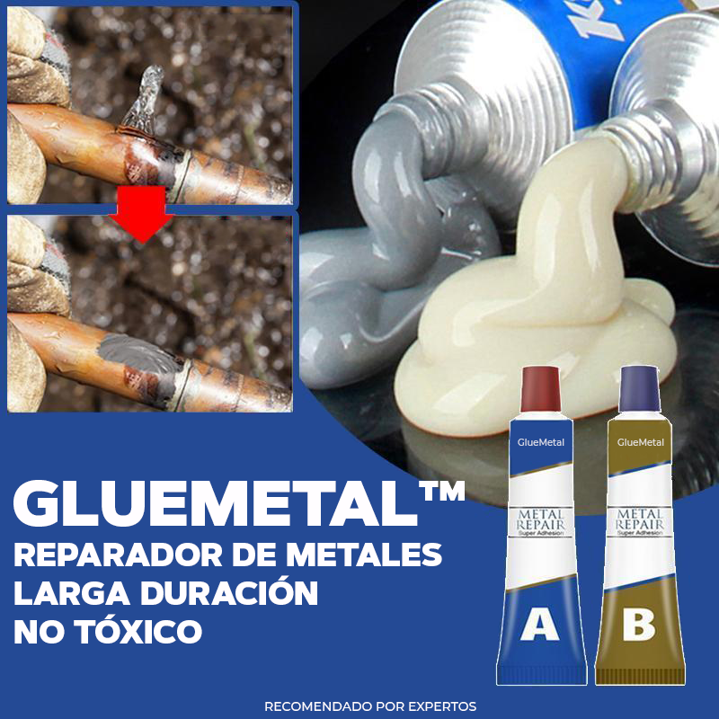 Super pegamento reparador de superficies y metales - GlueMetal™